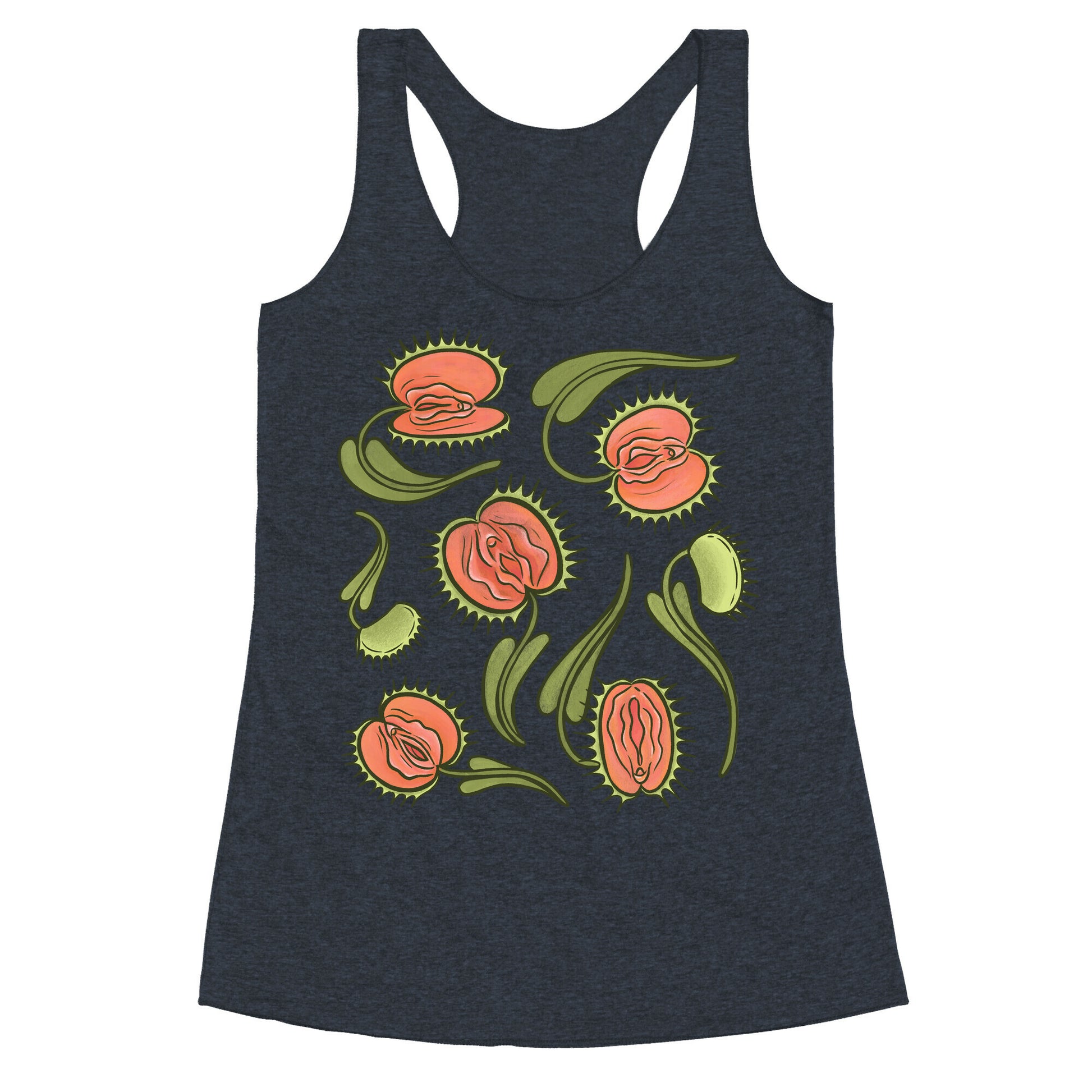 Venus Flytrap Vulvas Racerback Tank