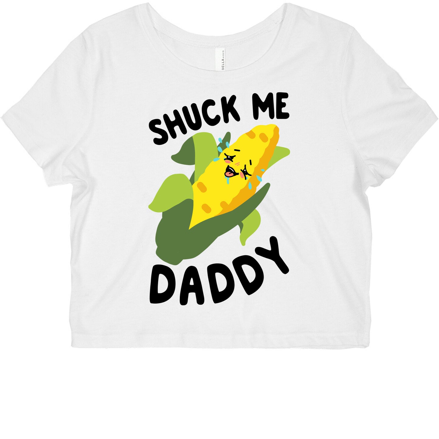 Shuck Me Daddy Graphic Baby Tee
