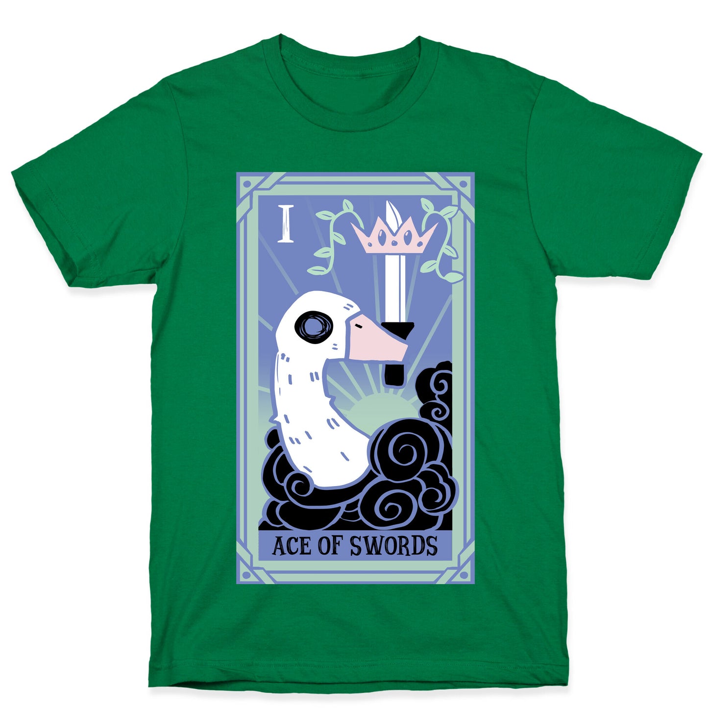 Creepy Cute Tarots: Ace Of Swords T-Shirt