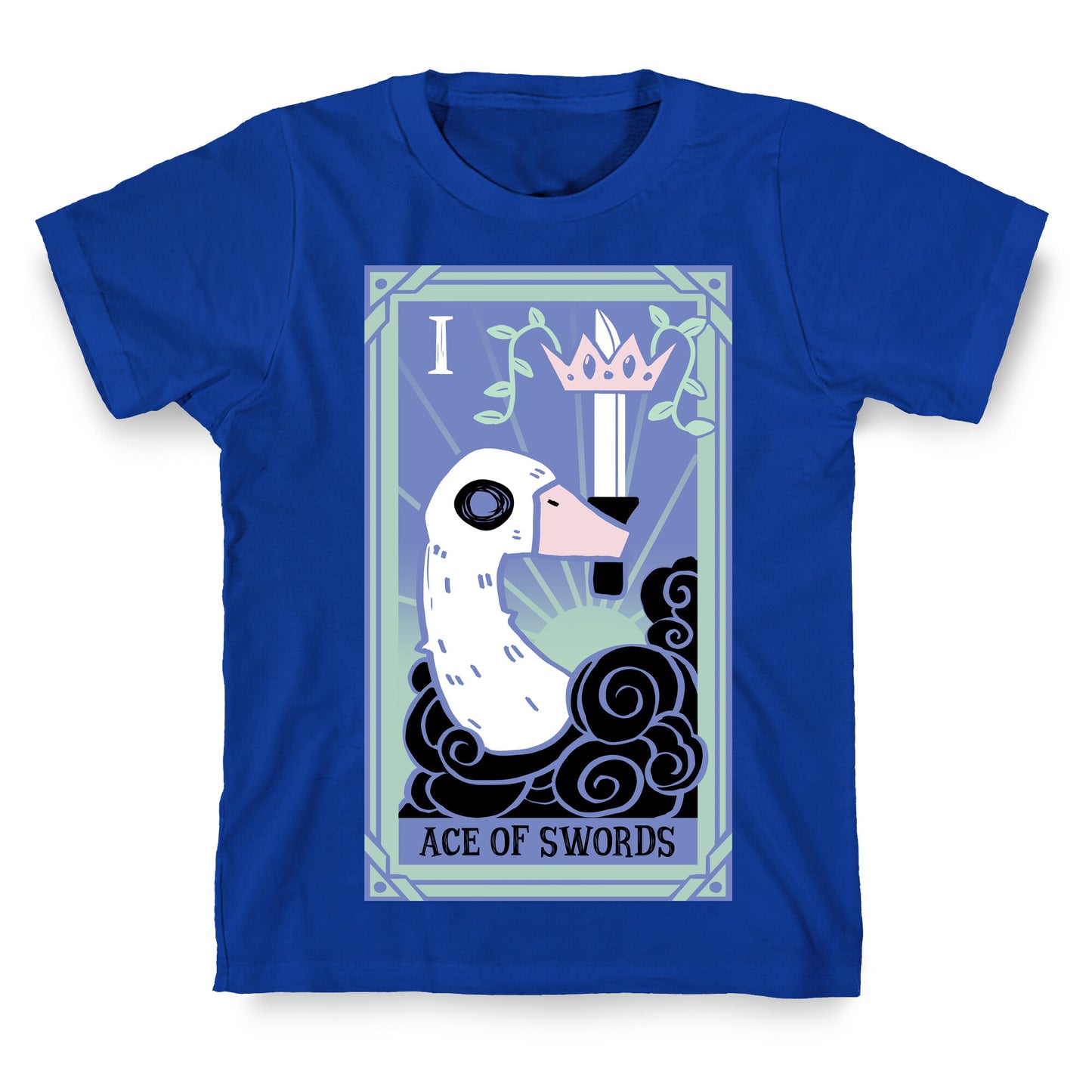 Creepy Cute Tarots: Ace Of Swords T-Shirt