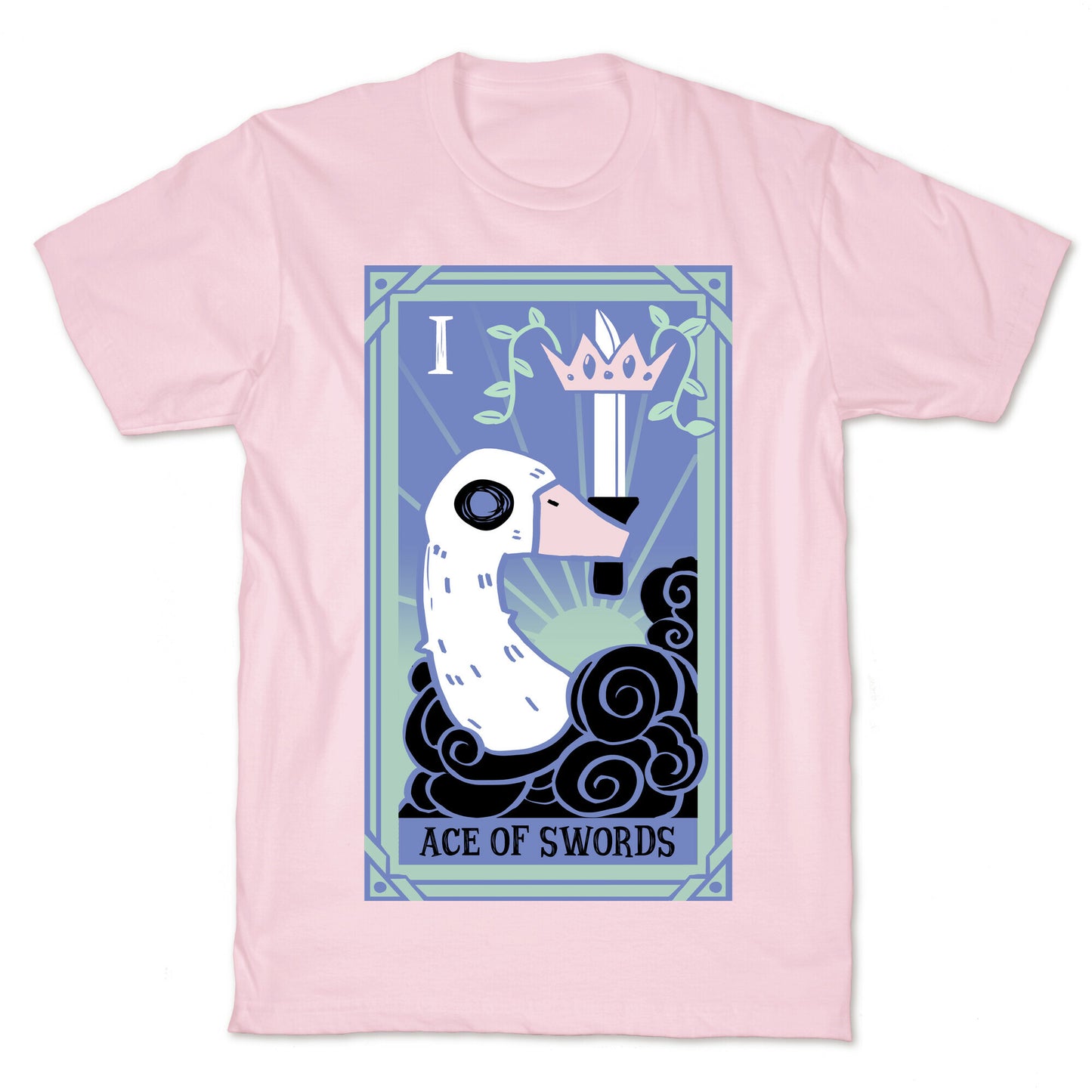 Creepy Cute Tarots: Ace Of Swords T-Shirt