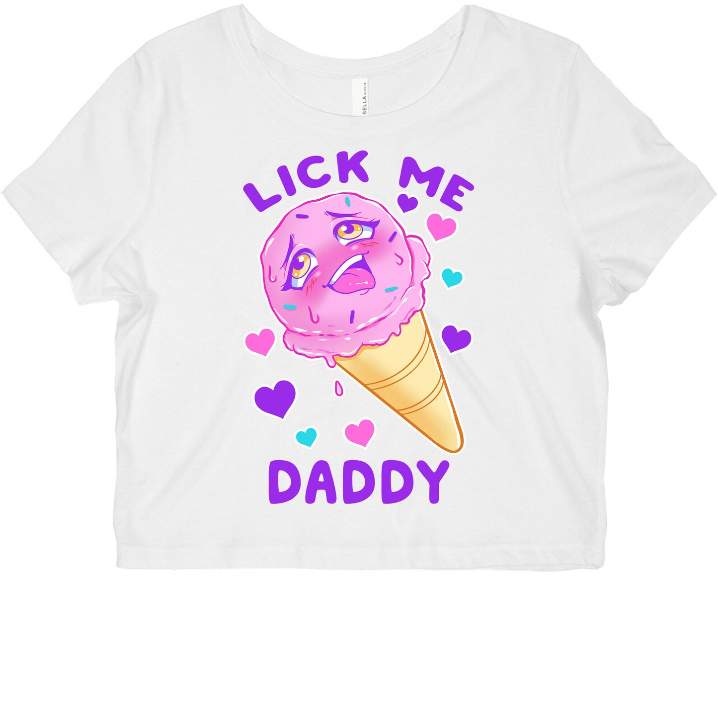Lick Me Daddy Graphic Baby Tee