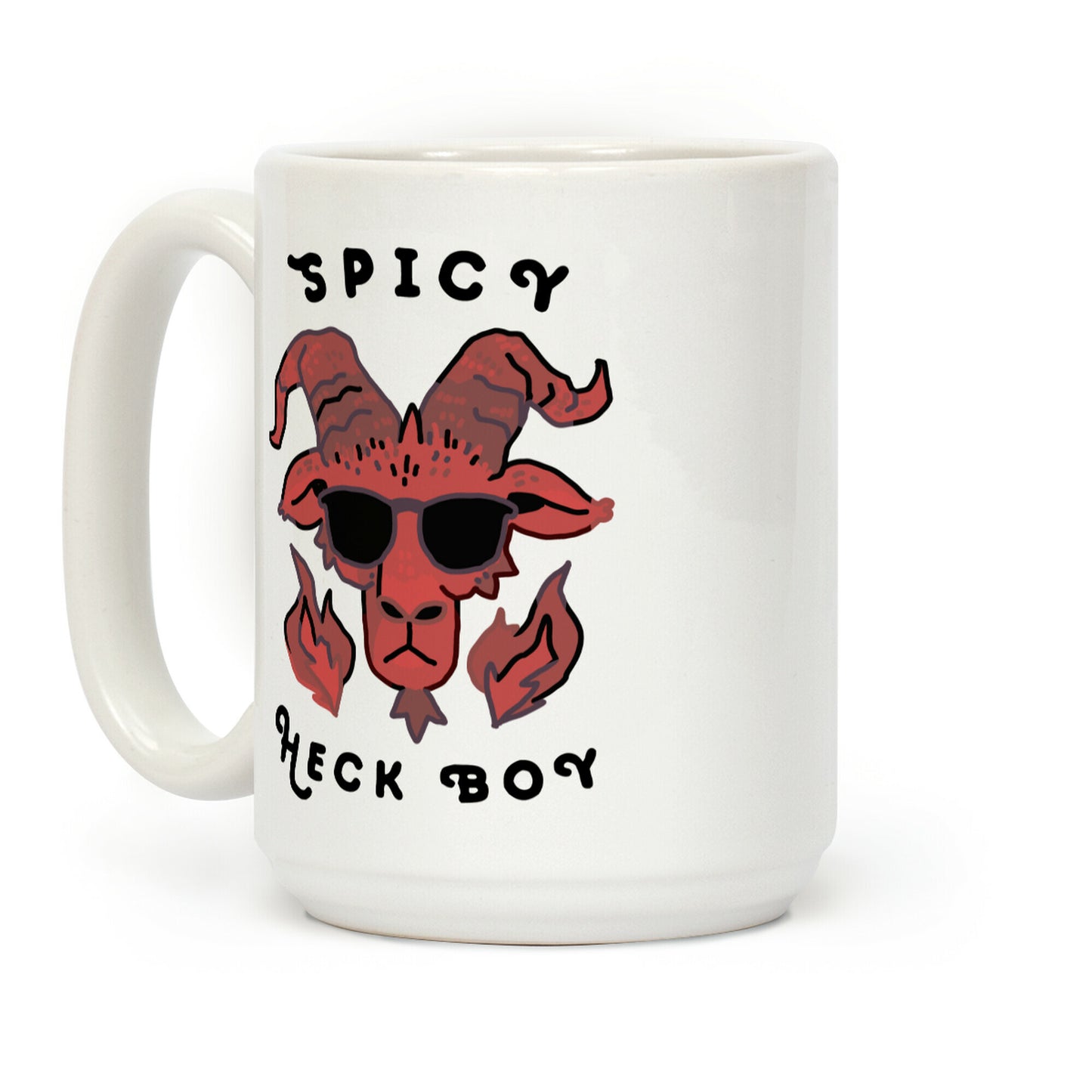 Spicy Heck Boy (With Cool Shades) Coffee Mug