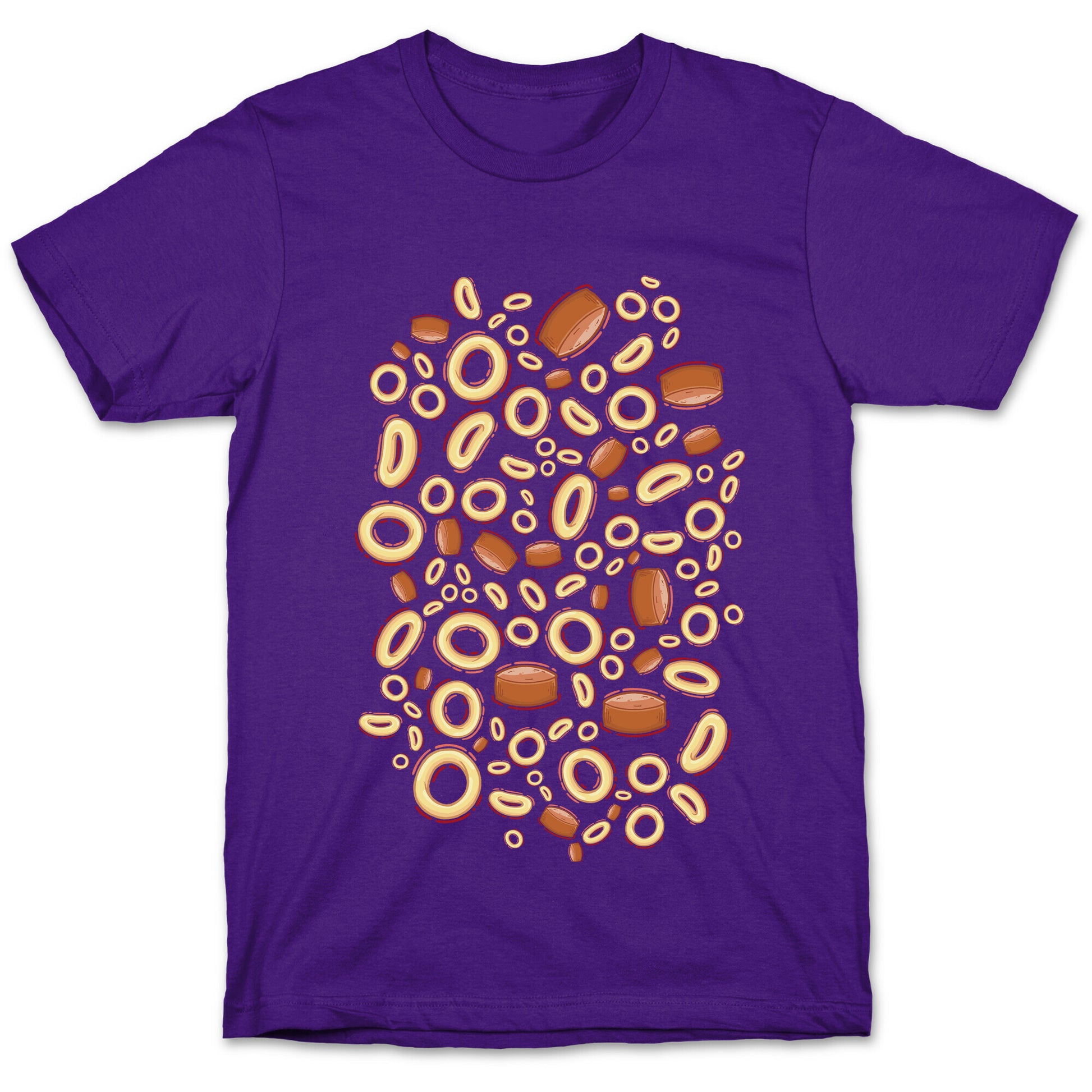 Spaghettios With Franks Pattern T-Shirt