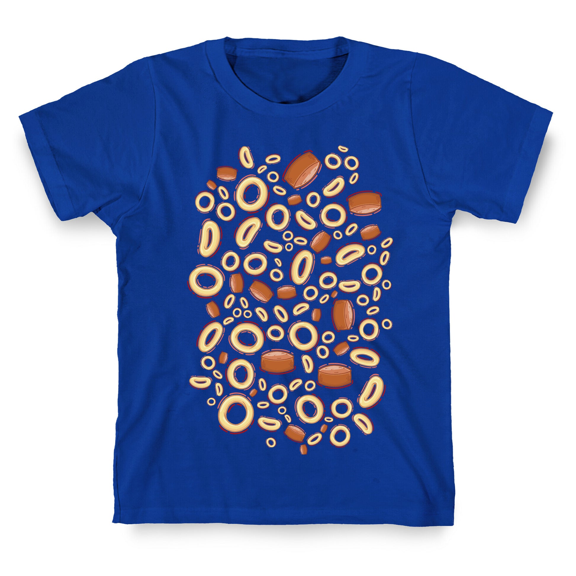 Spaghettios With Franks Pattern T-Shirt