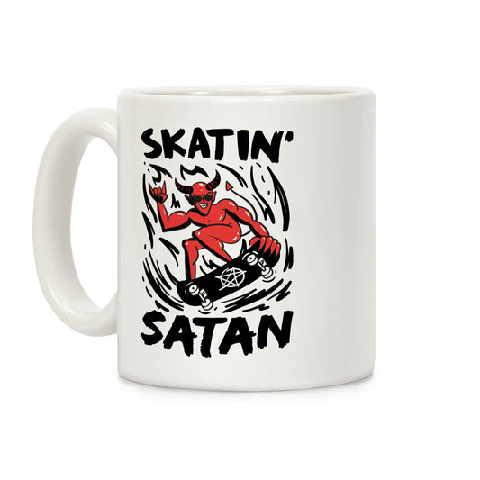Skatin' Satan Coffee Mug