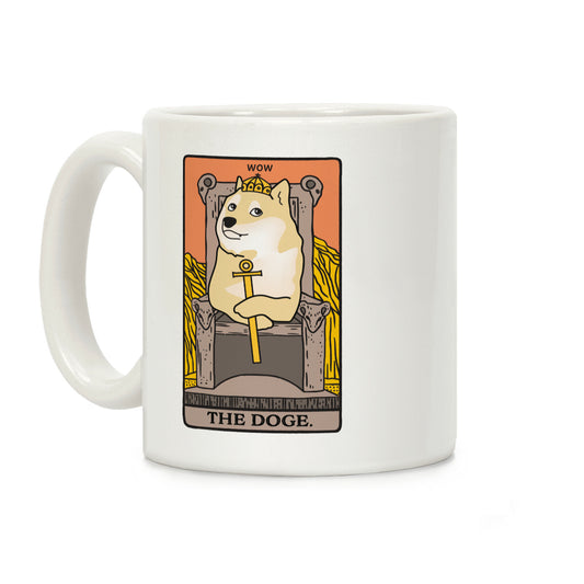 The Doge Tarot Parody Coffee Mug