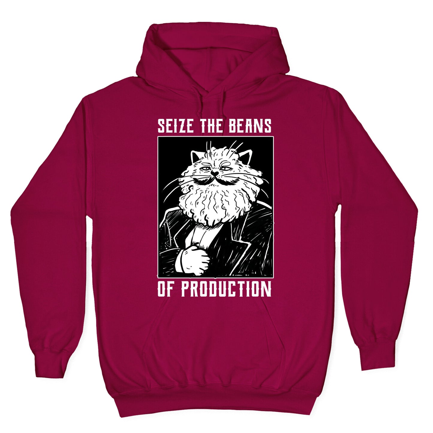Seize the Beans of Production Hoodie