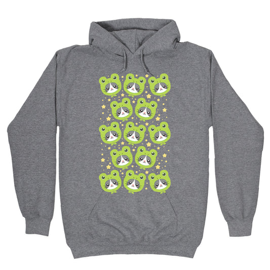 Frog Hat Cat Hoodie
