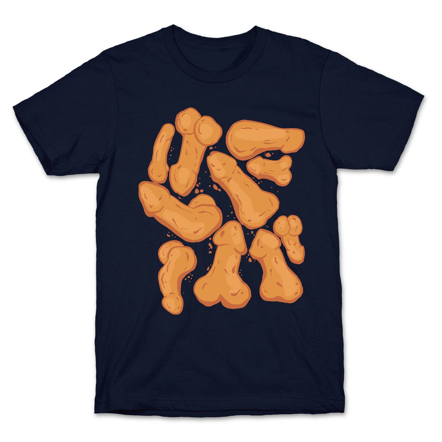 Penis Nuggets Pattern T-Shirt