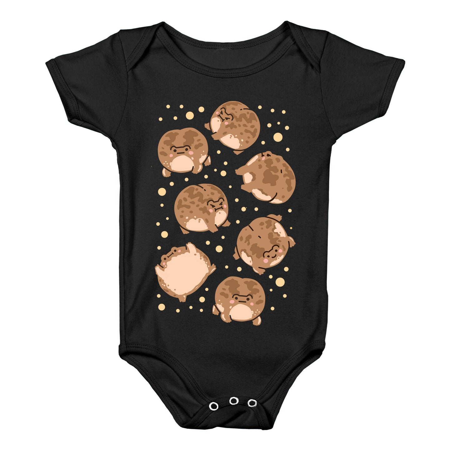 Desert Rain Frog Pattern Baby One Piece