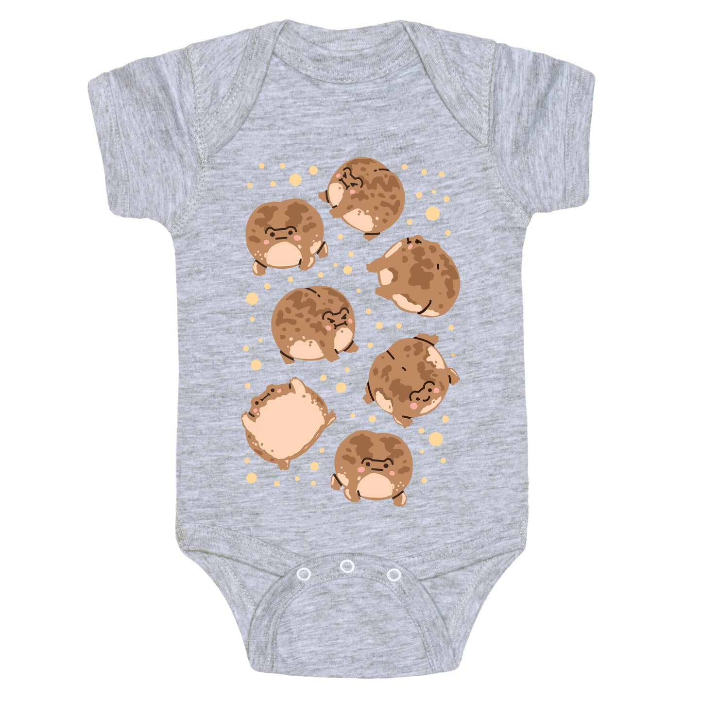 Desert Rain Frog Pattern Baby One Piece