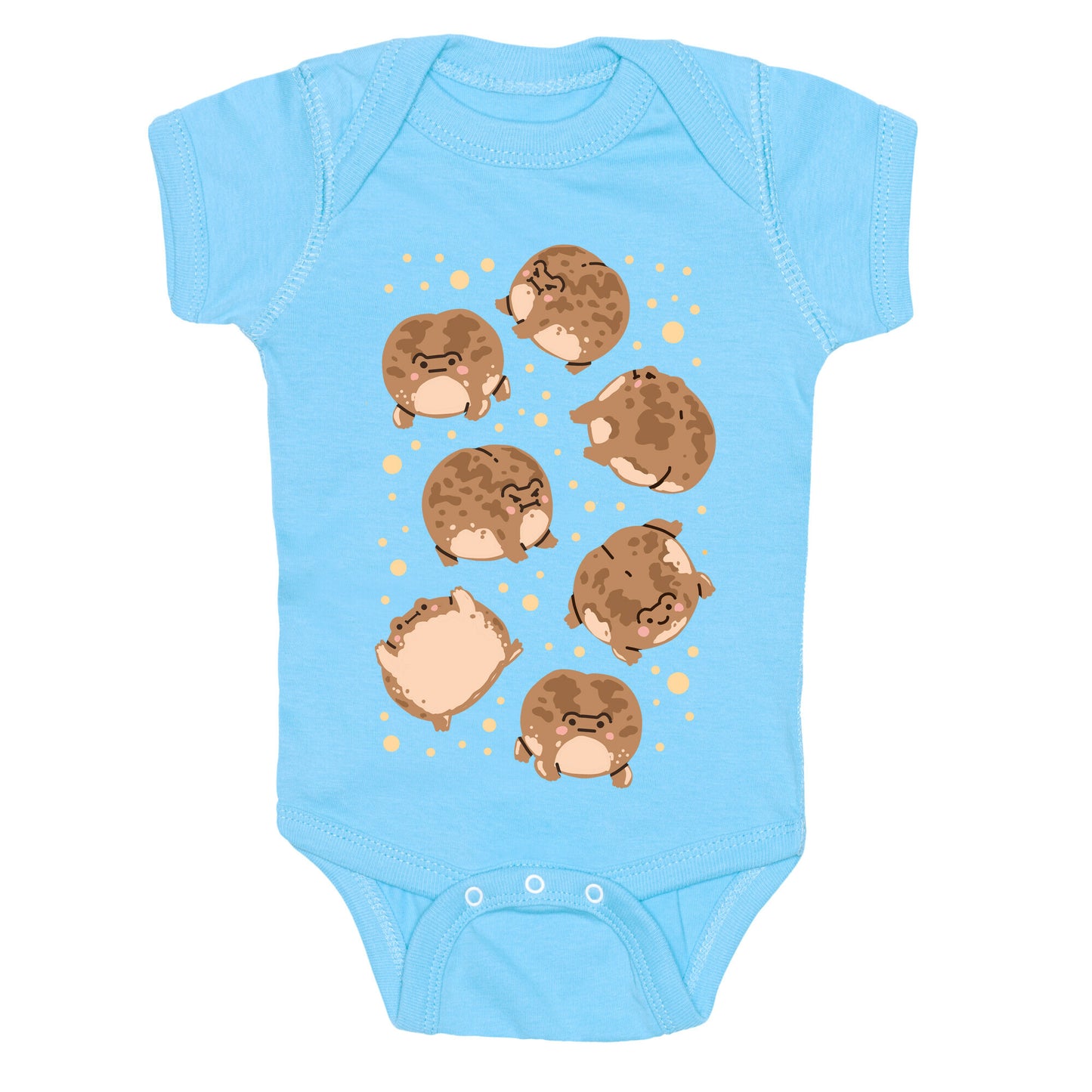 Desert Rain Frog Pattern Baby One Piece