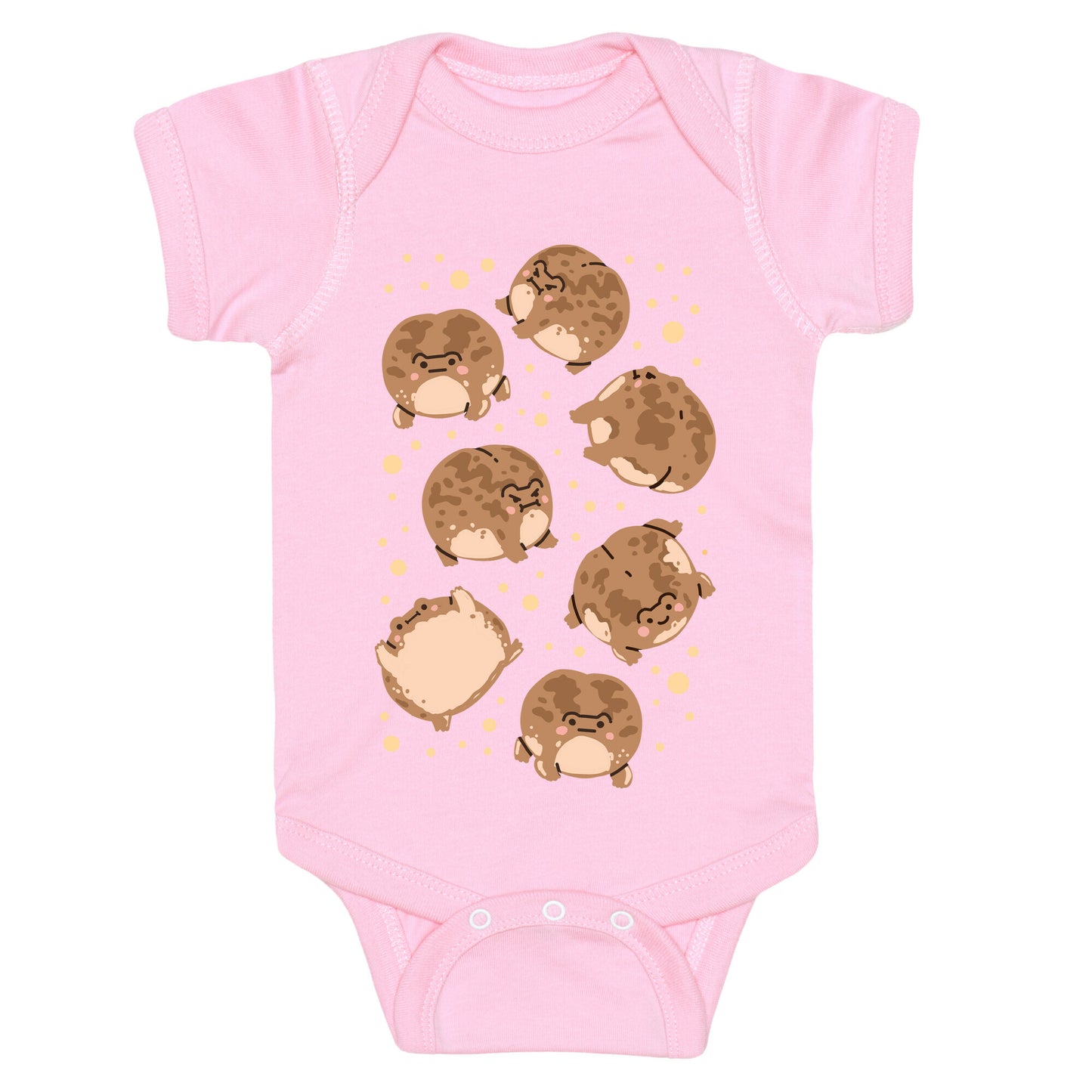 Desert Rain Frog Pattern Baby One Piece