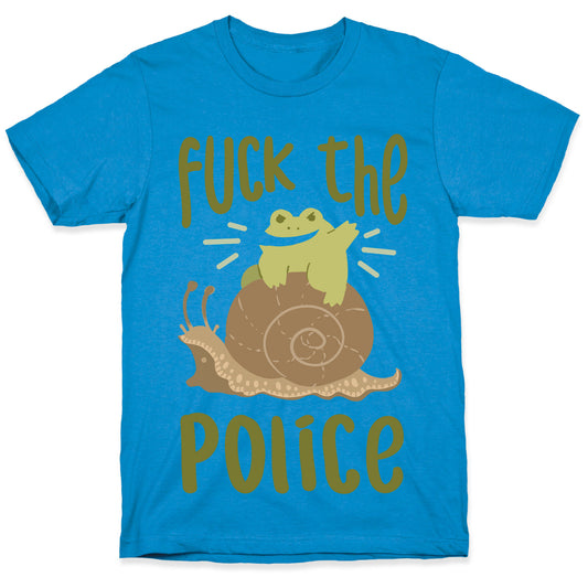 Fuck The Police Frog T-Shirt
