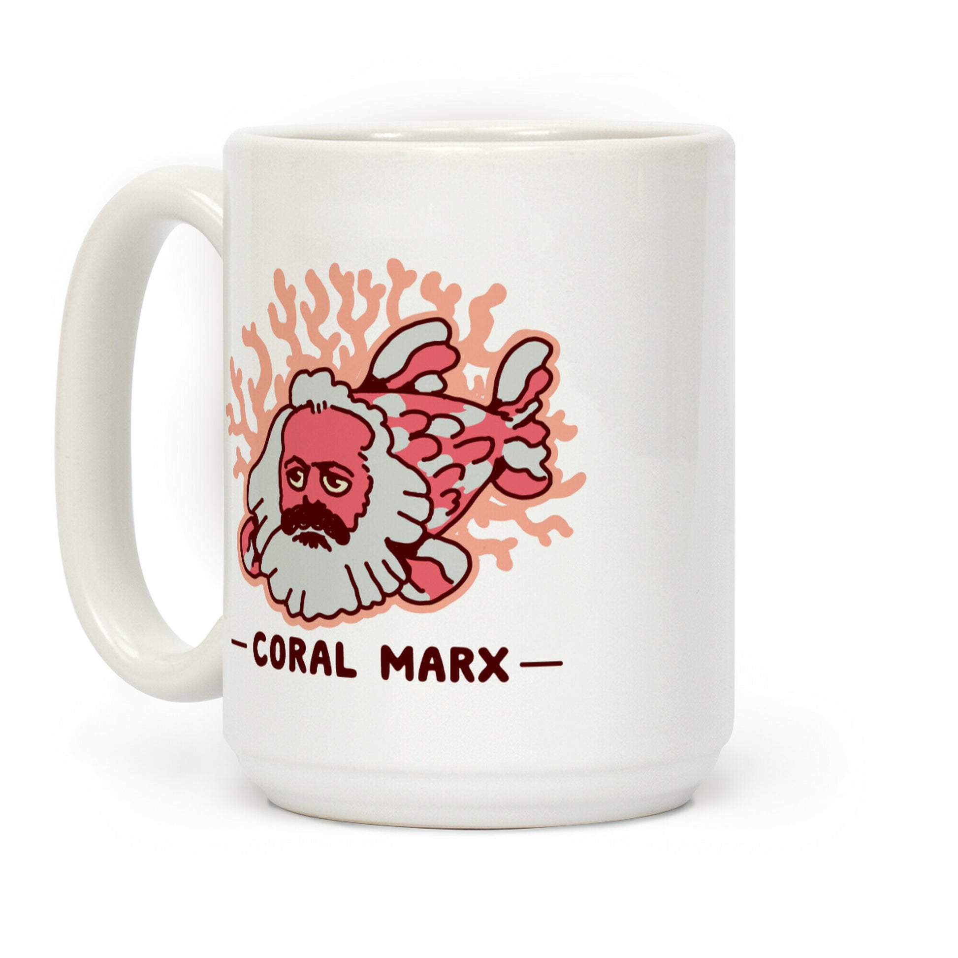 Coral Marx Coffee Mug