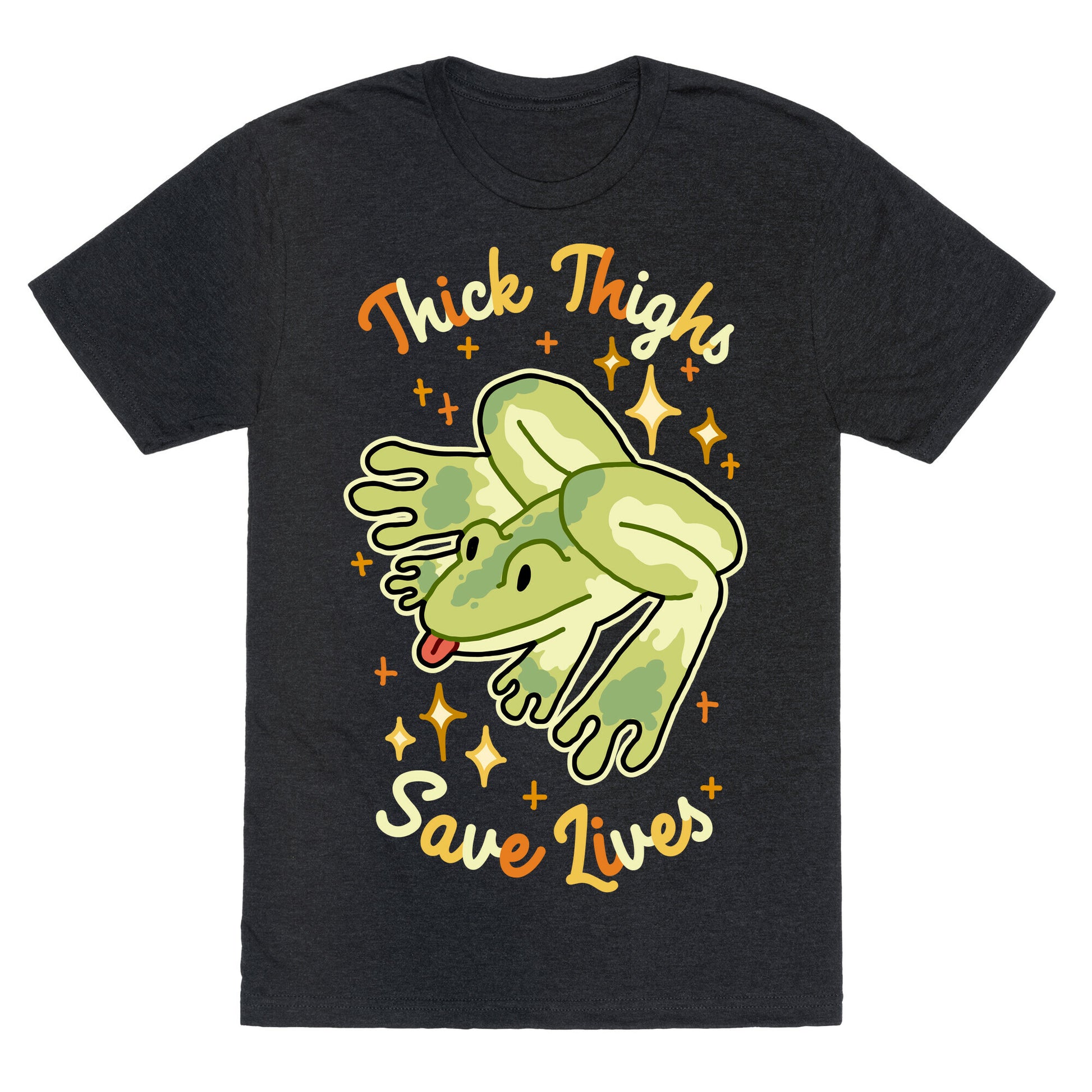 Thick Thighs Save Lives (Frog) Unisex Triblend Tee