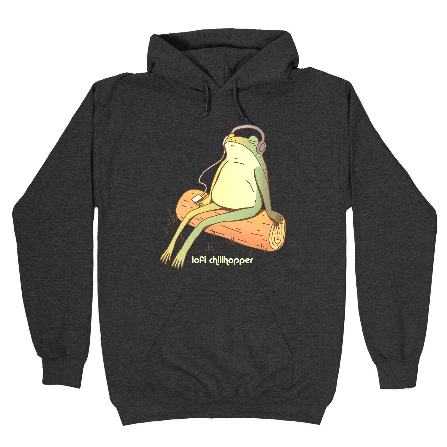 Lofi Chillhopper Frog Hoodie