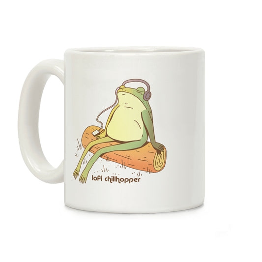 Lofi Chillhopper Frog Coffee Mug