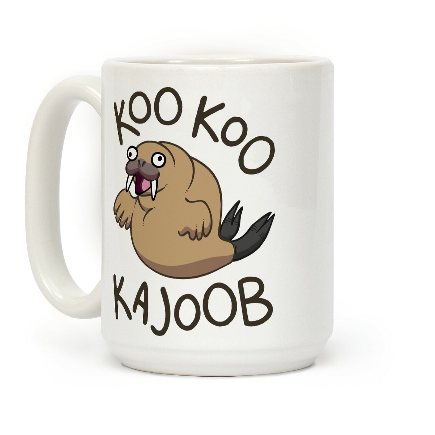 Koo Koo Kajoob Derpy Walrus Coffee Mug