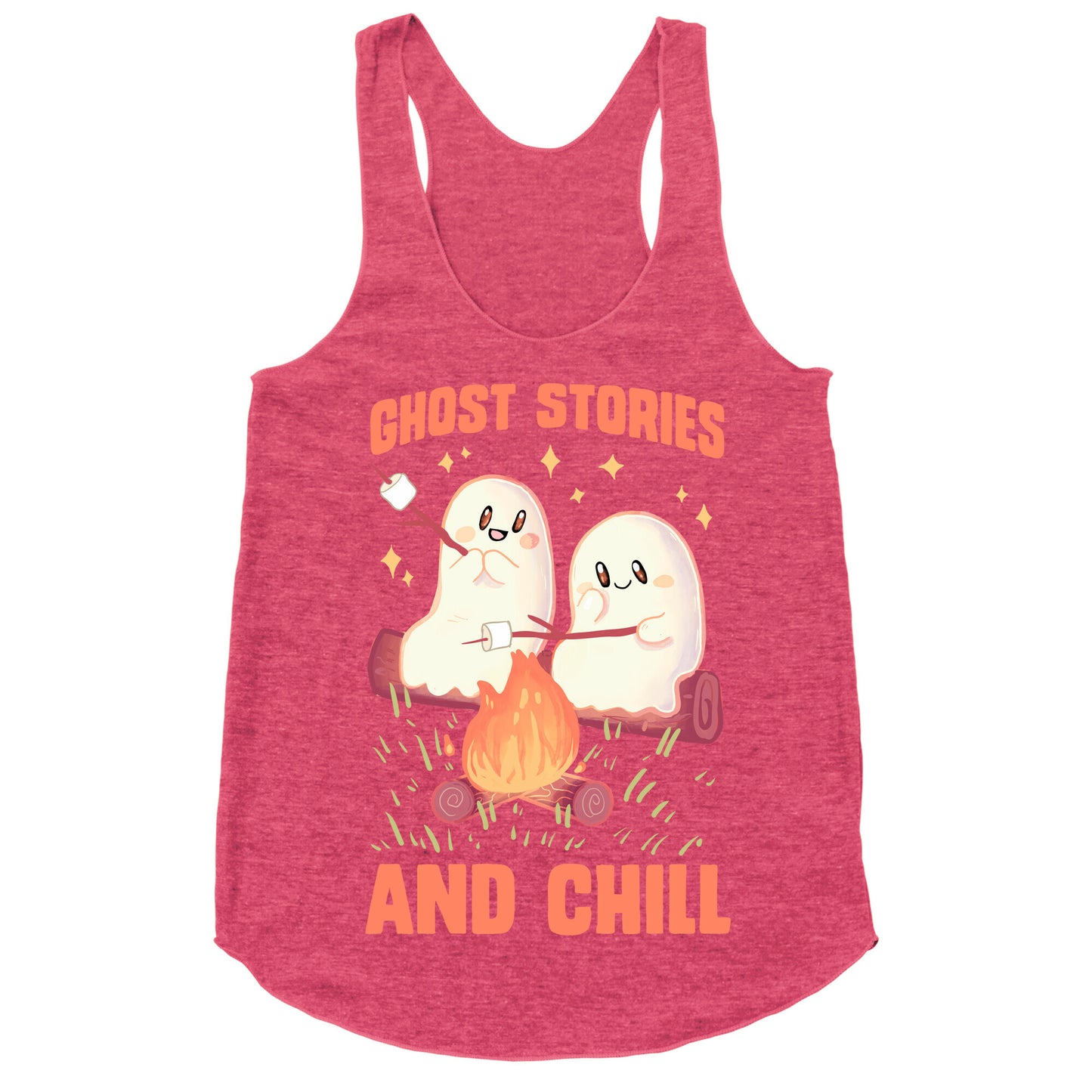 Ghost Stories And Chill Racerback Tank