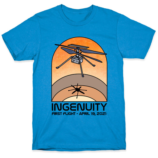 Ingenuity First Flight Date T-Shirt