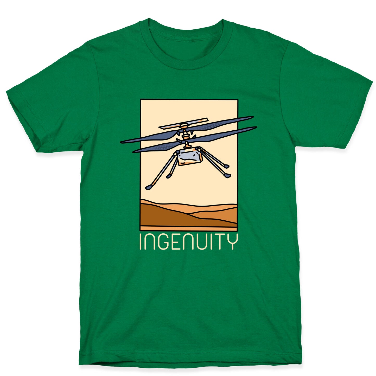 Ingenuity Mars Helicopter T-Shirt