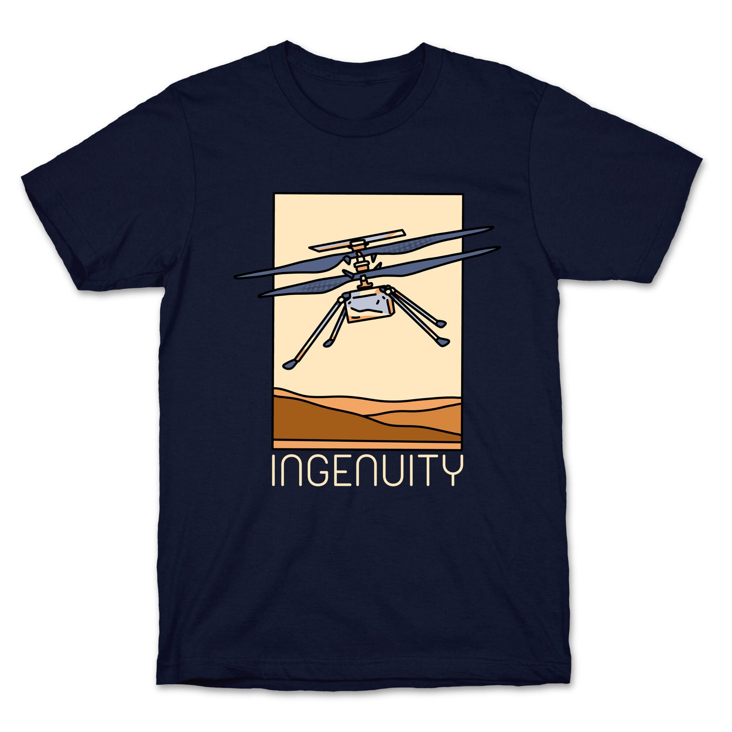 Ingenuity Mars Helicopter T-Shirt