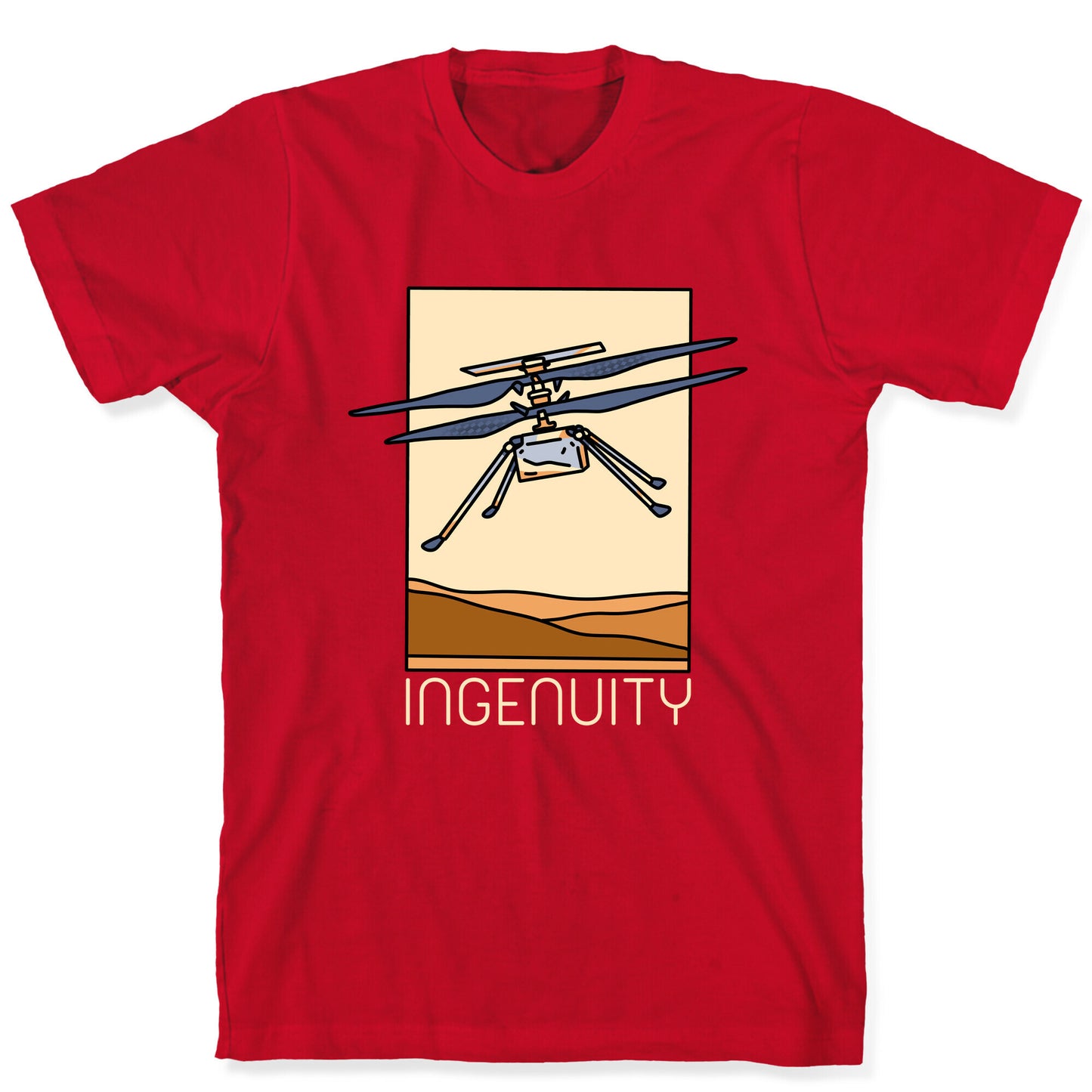 Ingenuity Mars Helicopter T-Shirt