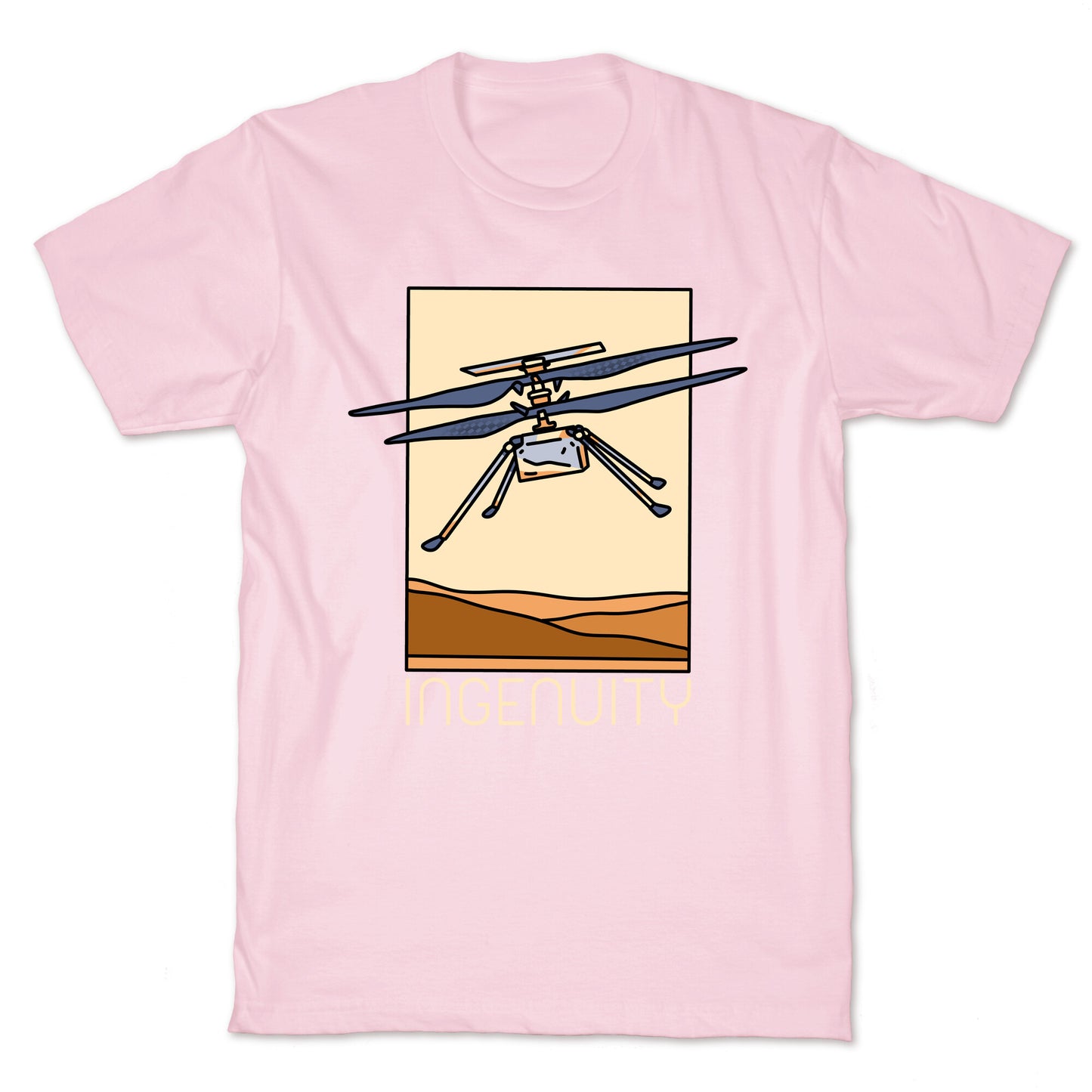 Ingenuity Mars Helicopter T-Shirt