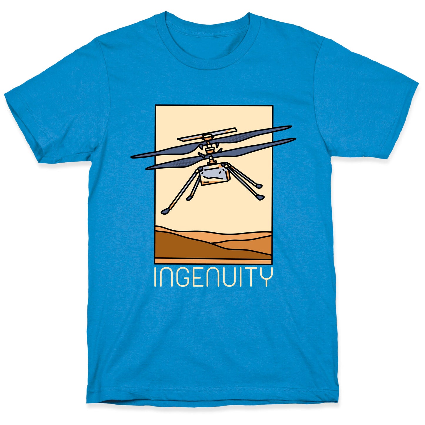 Ingenuity Mars Helicopter T-Shirt