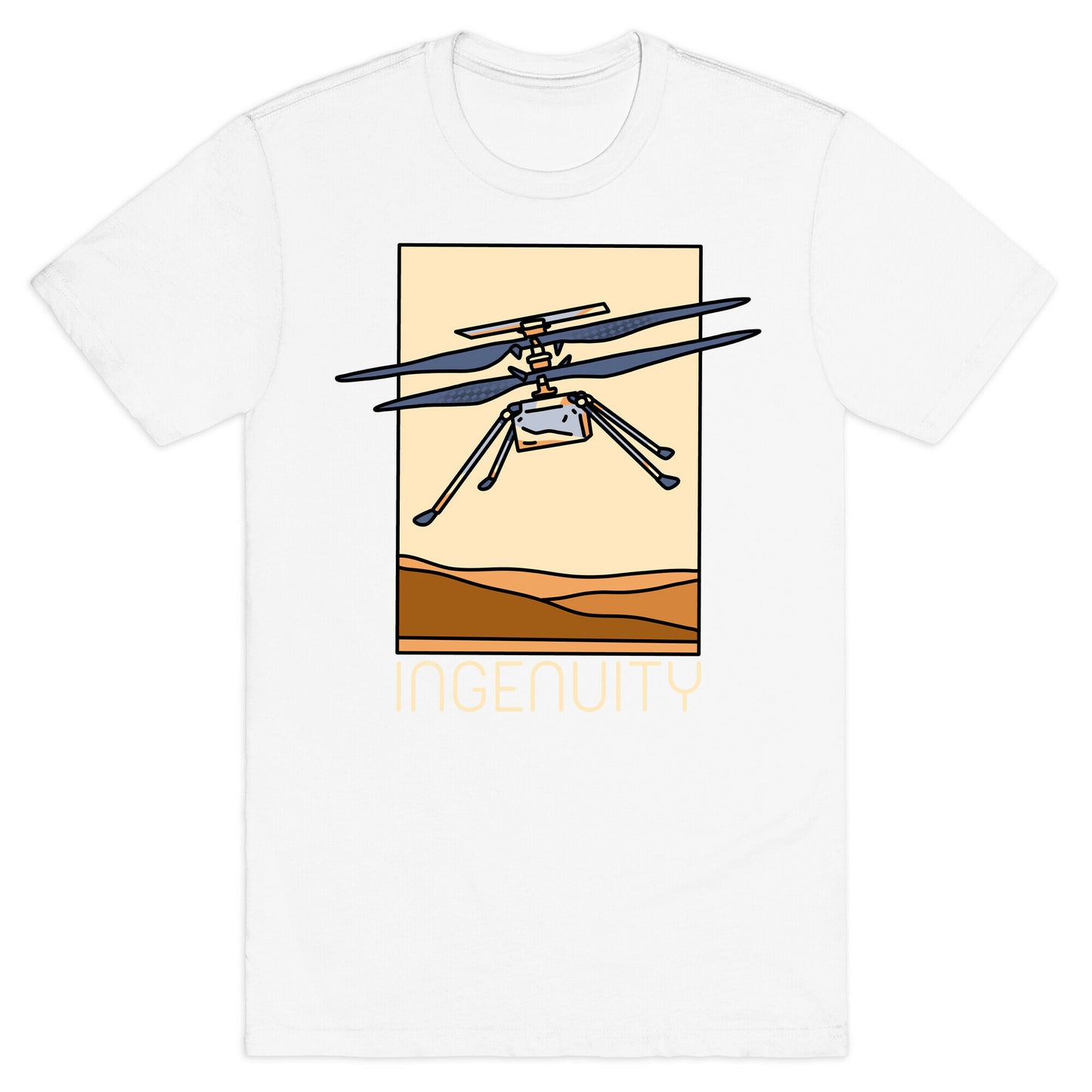 Ingenuity Mars Helicopter T-Shirt