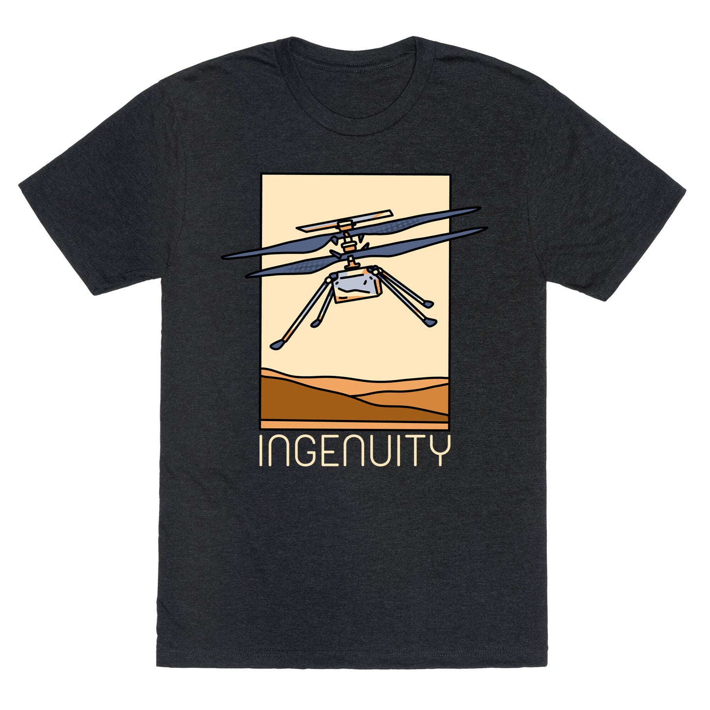 Ingenuity Mars Helicopter Unisex Triblend Tee