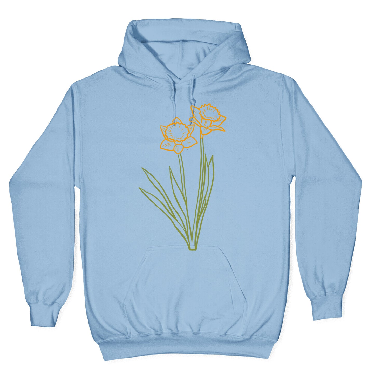 Simple Daffodils Hoodie