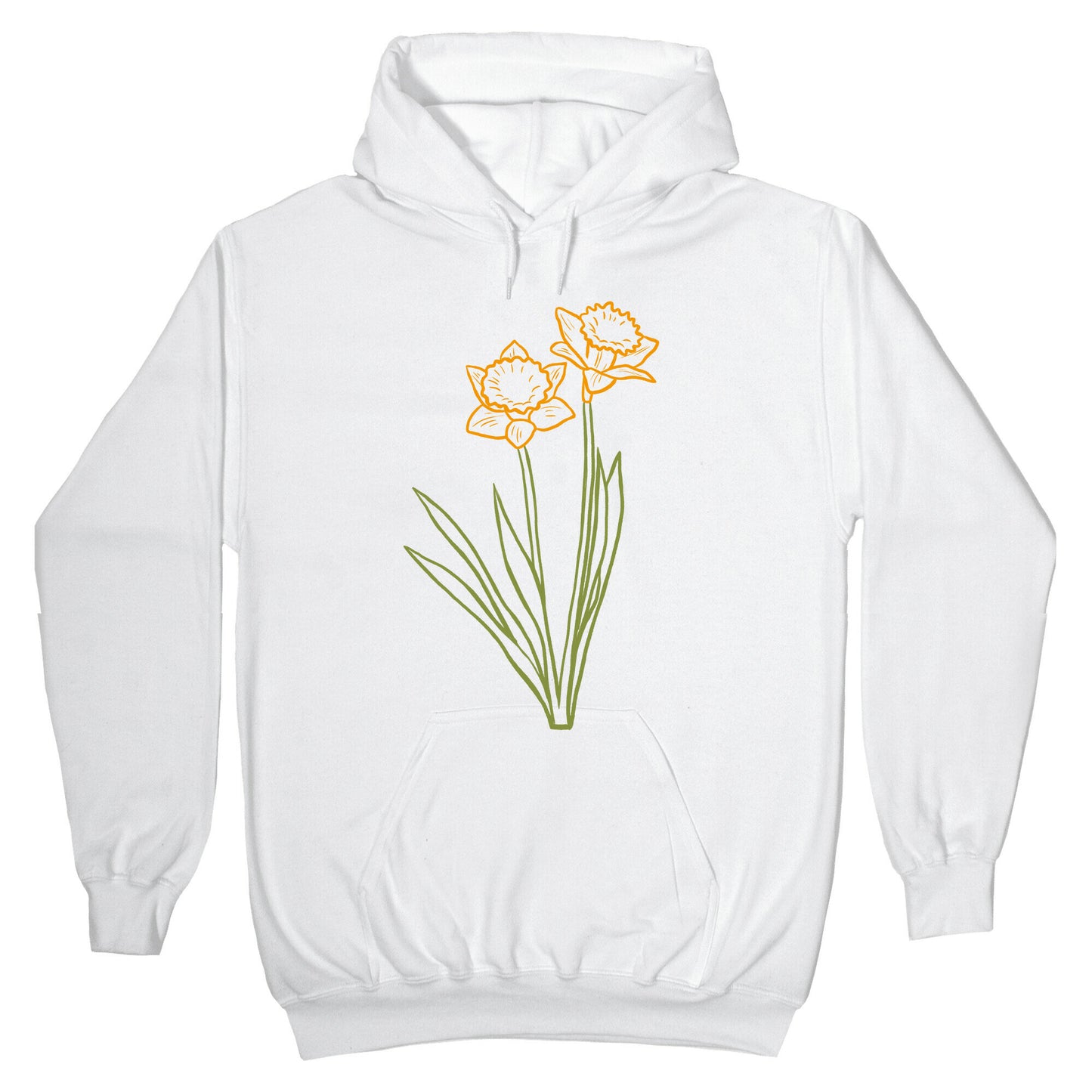Simple Daffodils Hoodie