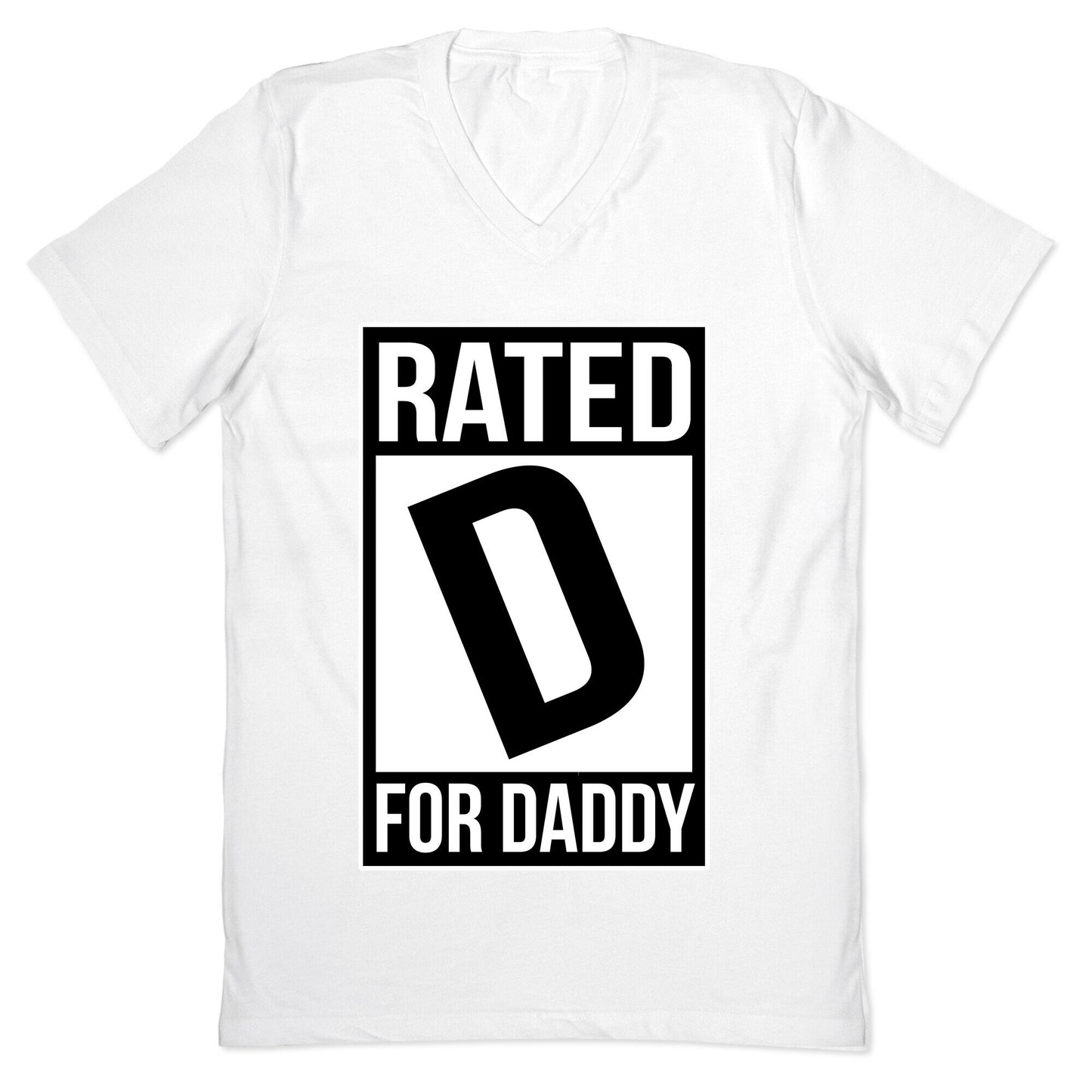Rated D For DADDY V-Neck