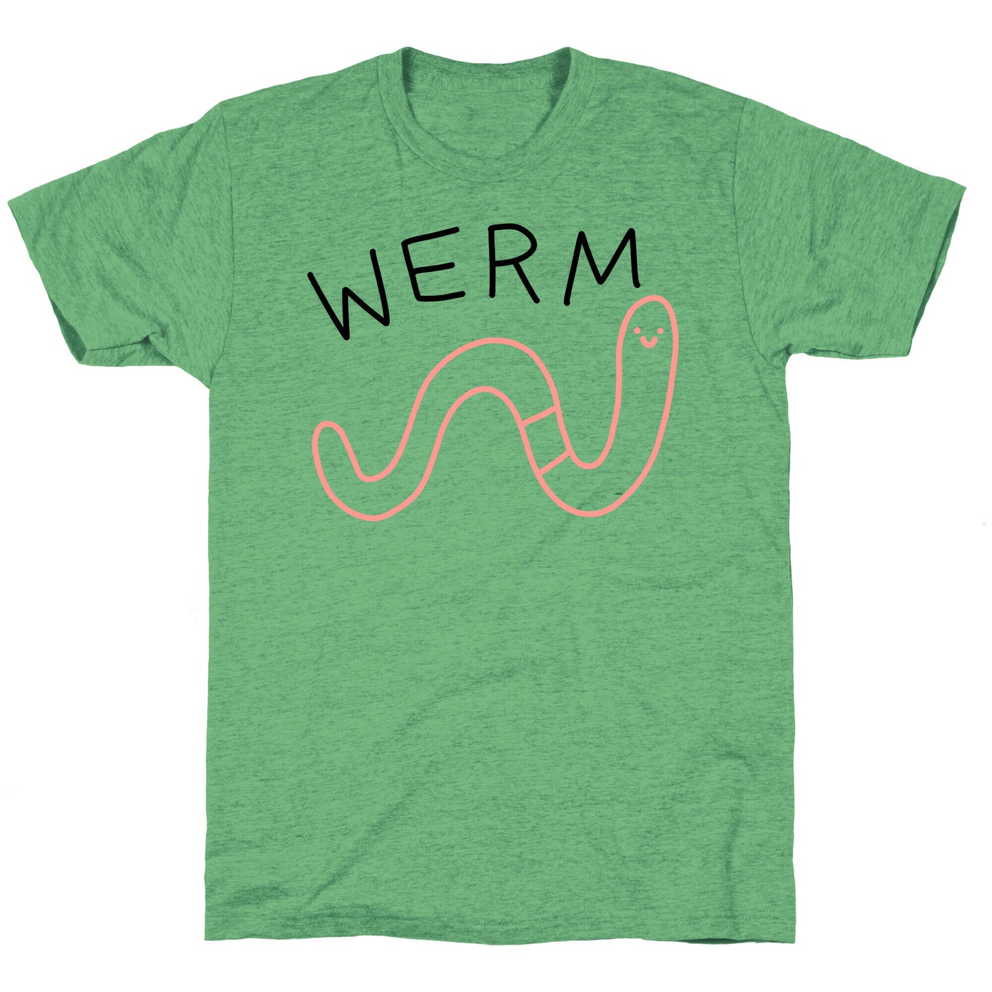 Werm Derpy Worm Unisex Triblend Tee