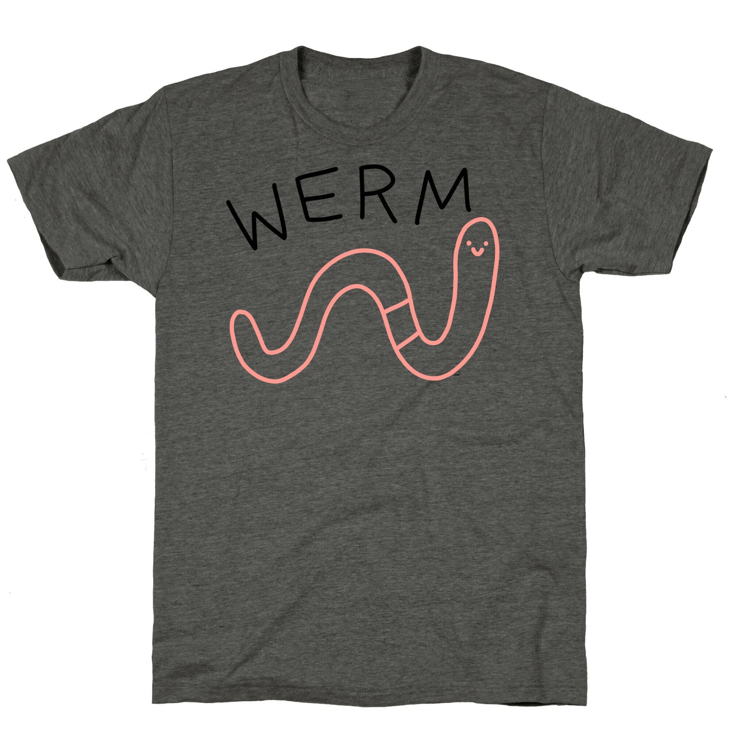 Werm Derpy Worm Unisex Triblend Tee