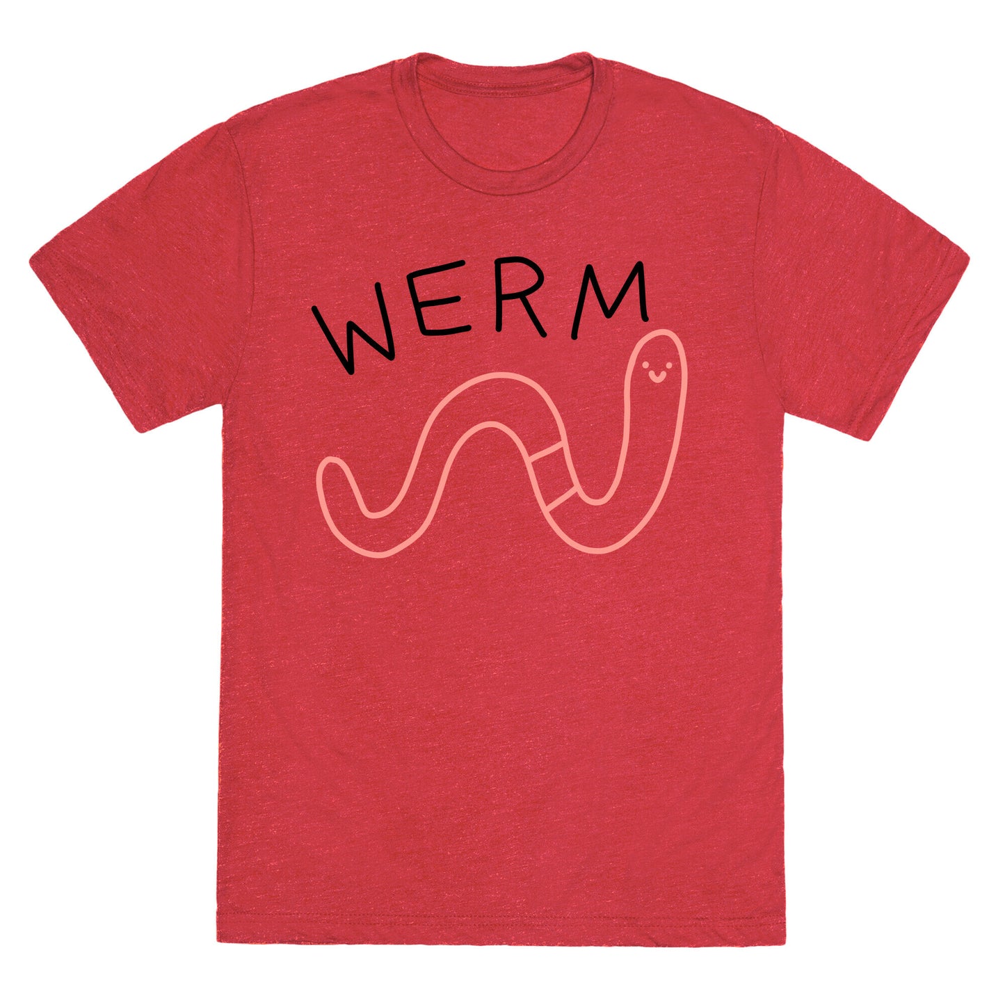 Werm Derpy Worm Unisex Triblend Tee
