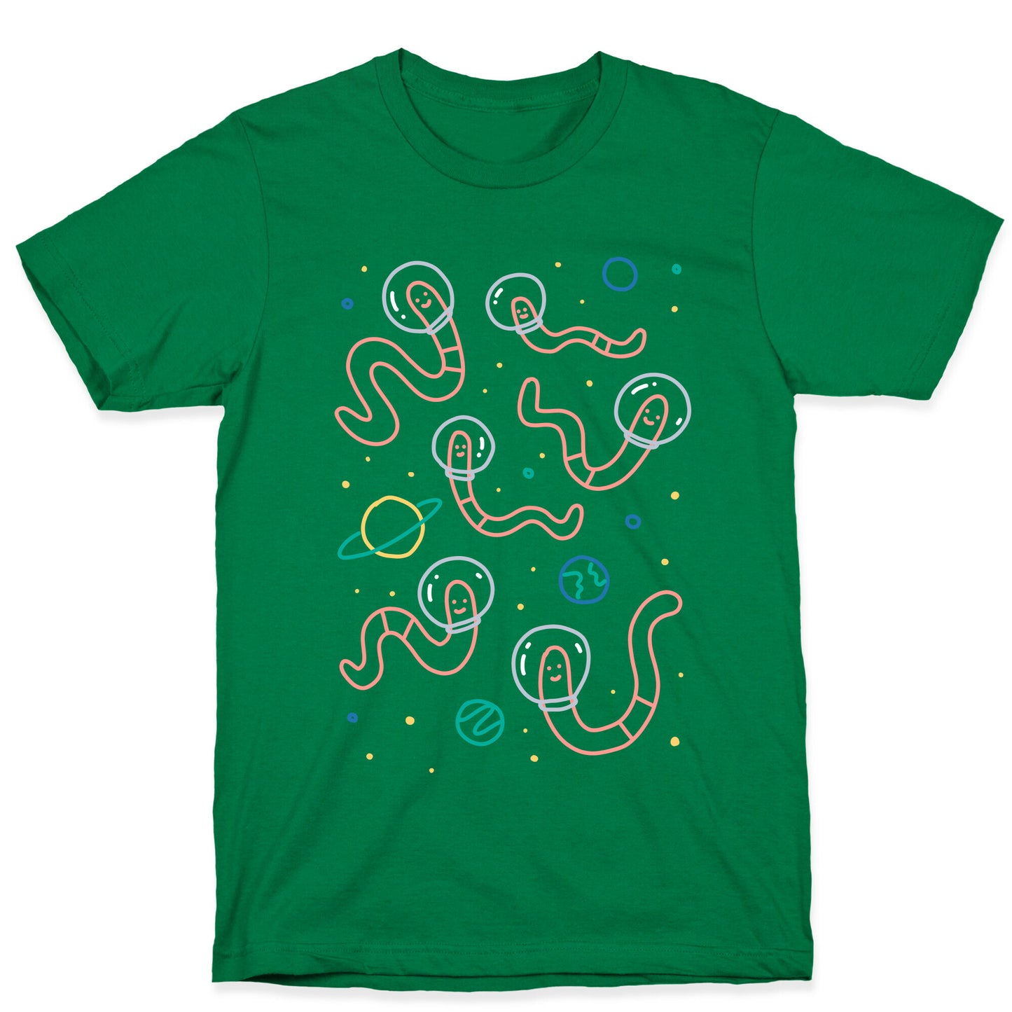 Worms In Space T-Shirt