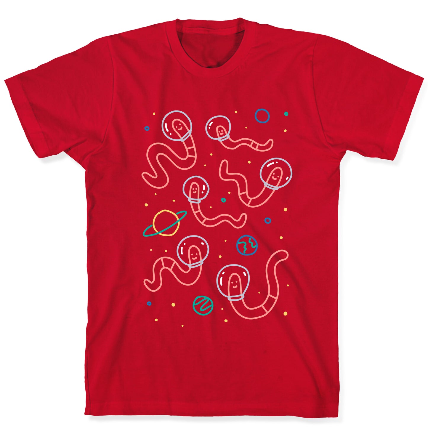 Worms In Space T-Shirt