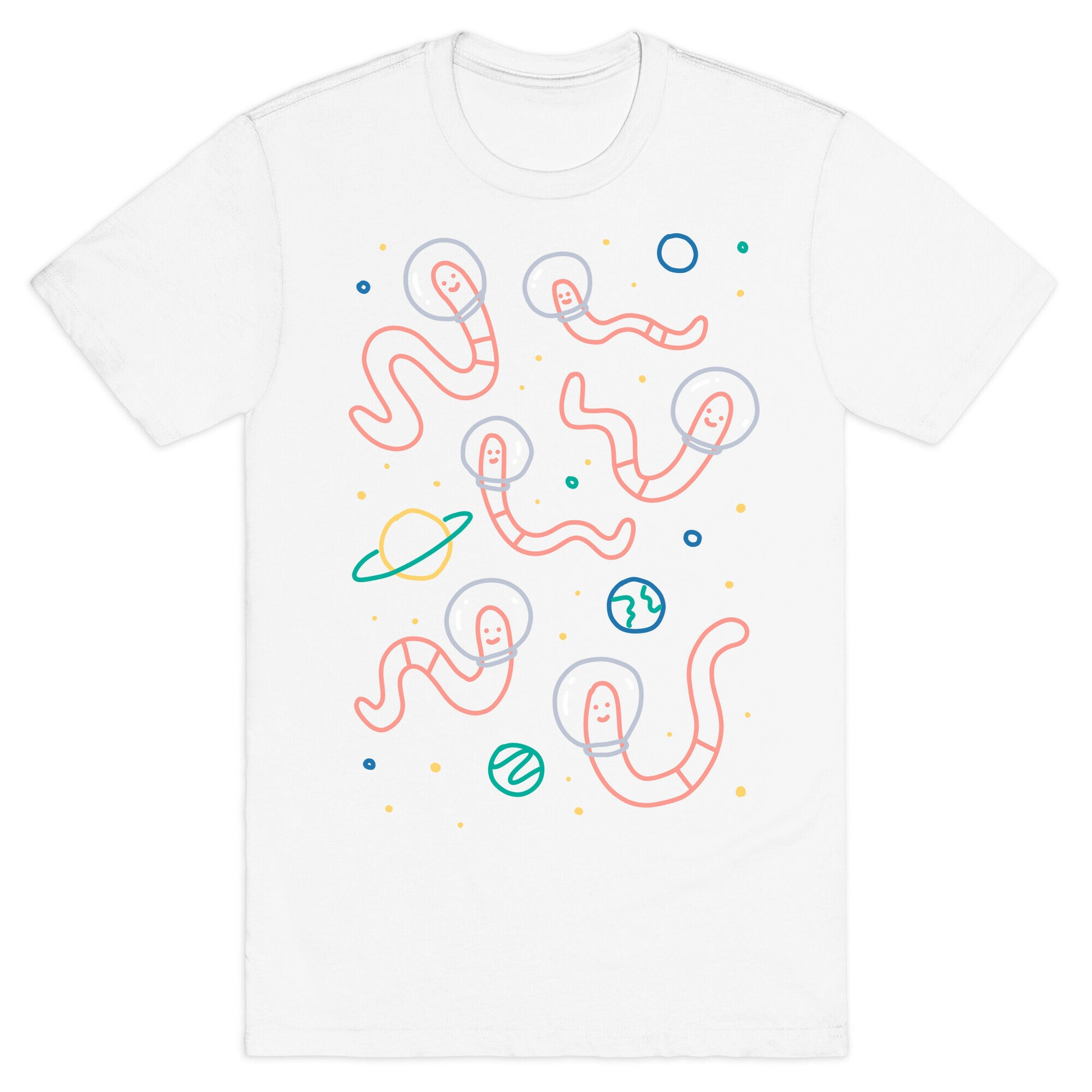 Worms In Space T-Shirt