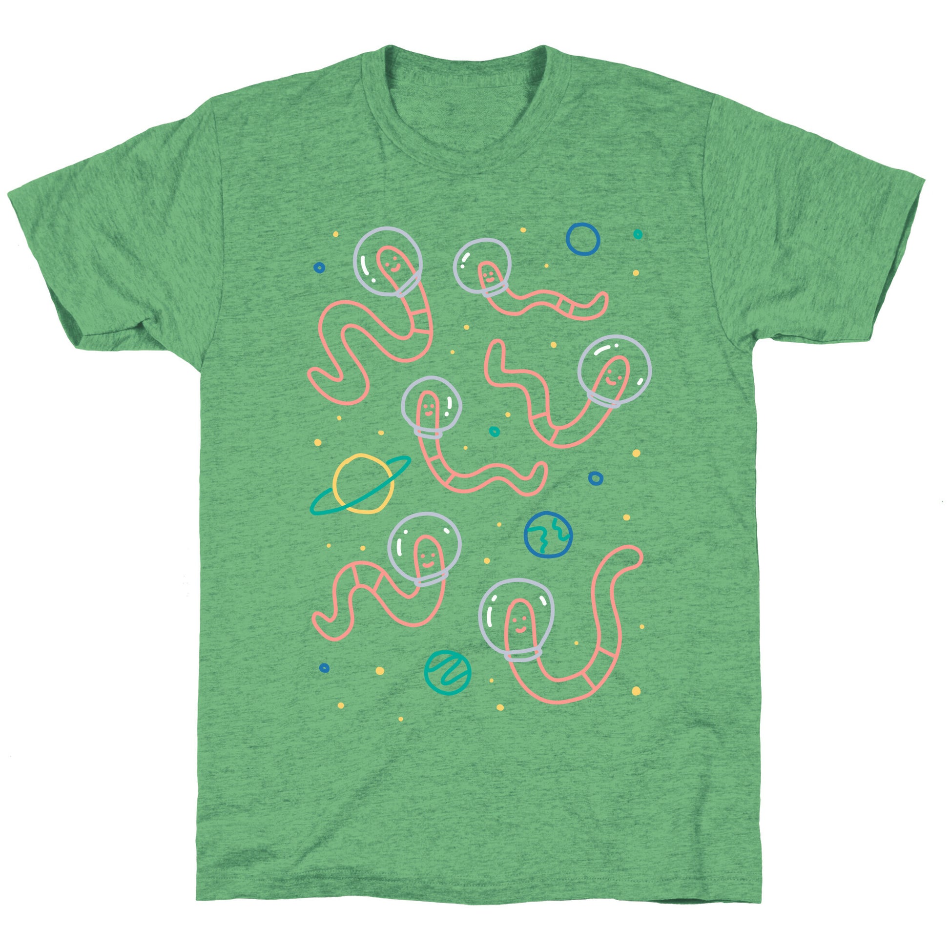 Worms In Space Unisex Triblend Tee