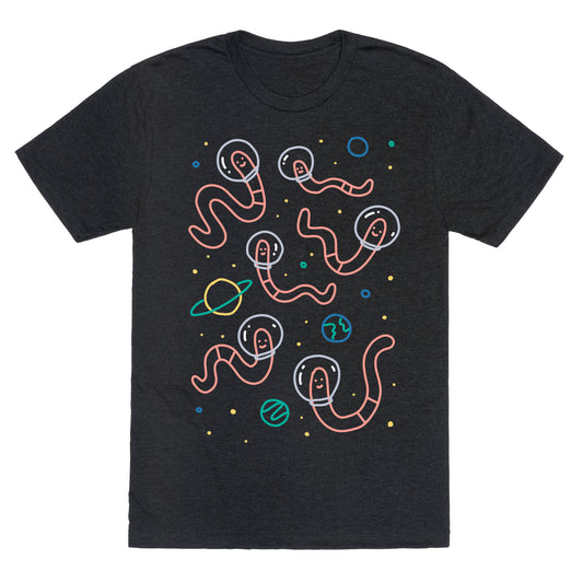 Worms In Space Unisex Triblend Tee