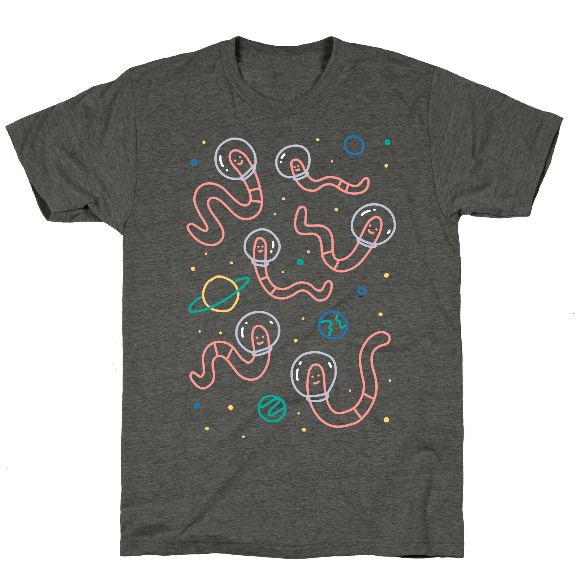 Worms In Space Unisex Triblend Tee