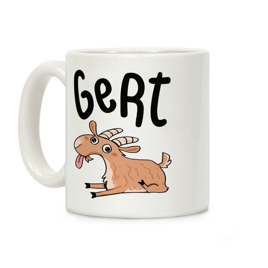 Gert Derpy Goat Coffee Mug