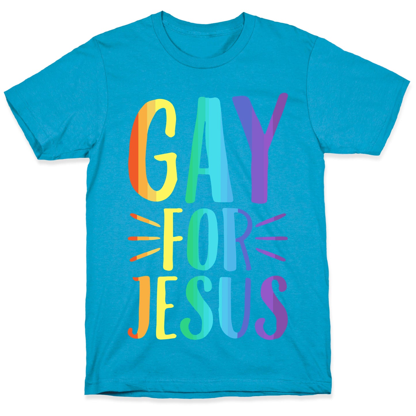 Gay For Jesus Unisex Triblend Tee