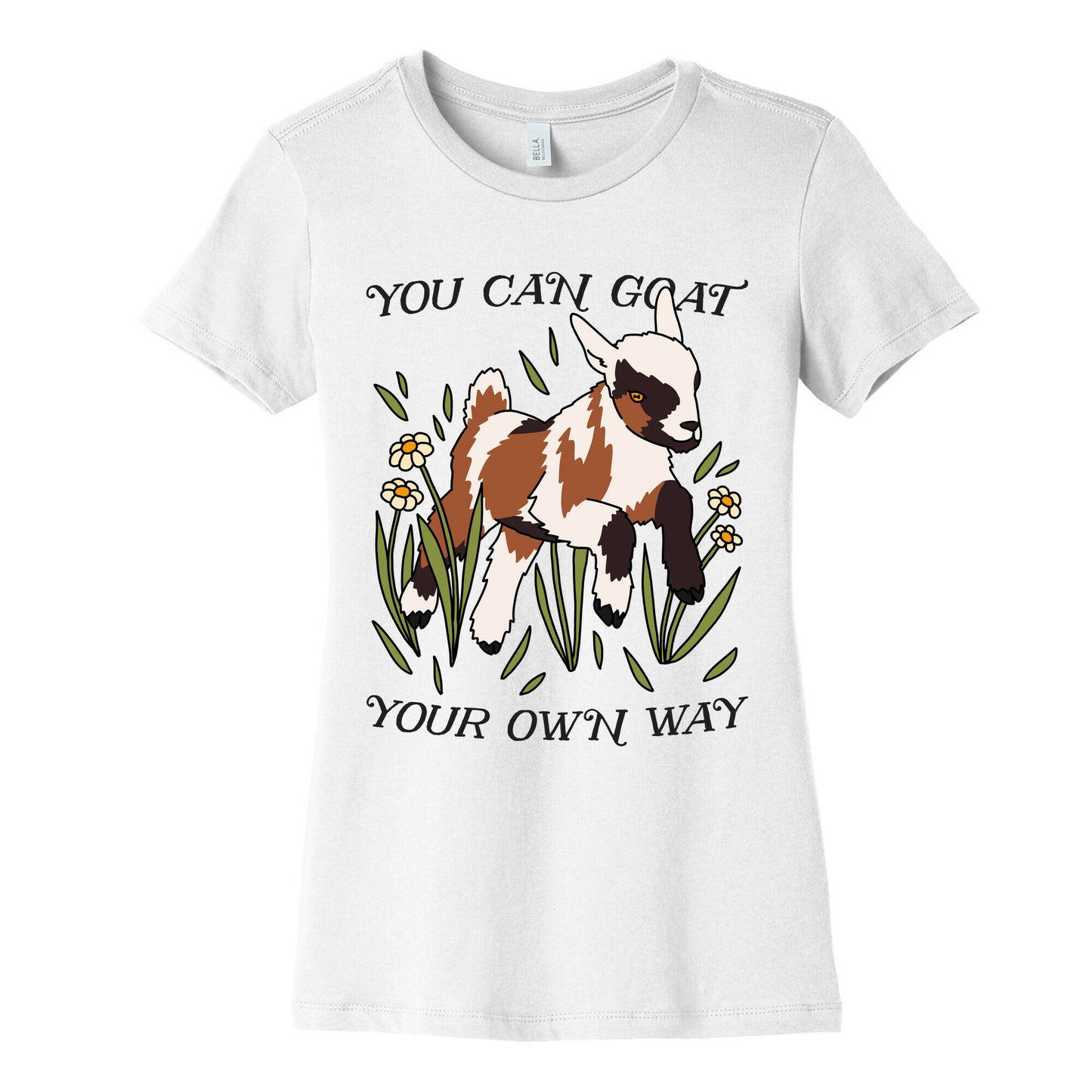 You Can Goat Your Own Way Women's Cotton Tee