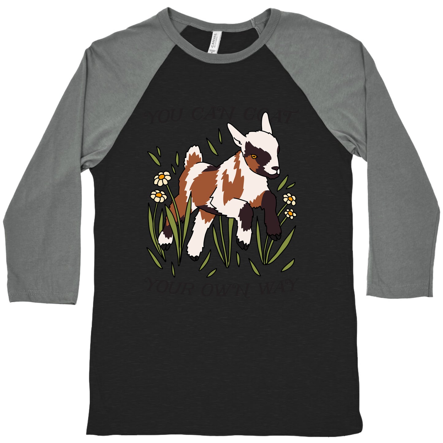 You Can Goat Your Own Way Baseball Tee