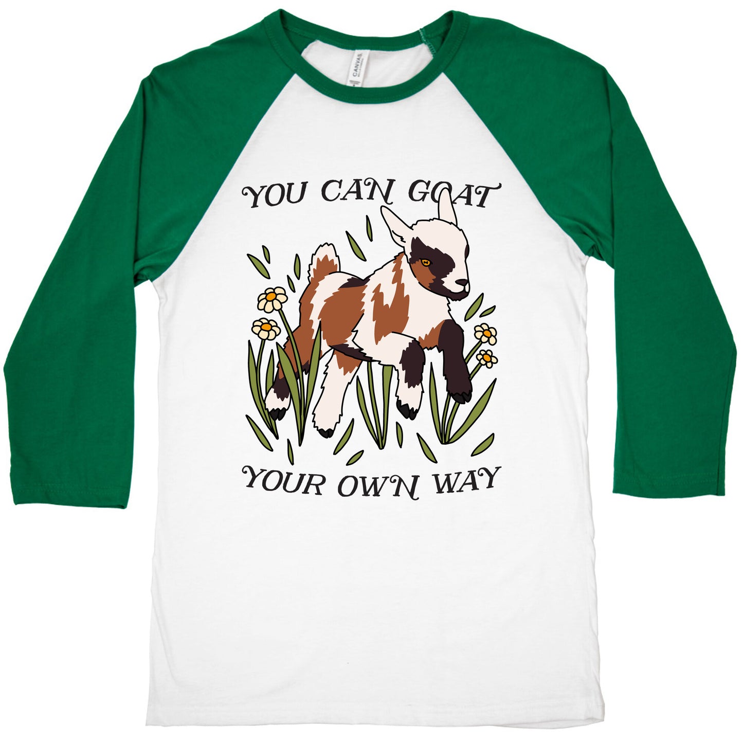 You Can Goat Your Own Way Baseball Tee